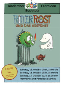 Kindermusical 2024 Ritter Rost und das Gespenst